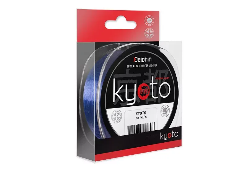 Monofil Delphin KYOTO kék 0,261mm 5,8kg 5000m monofil pergető zsinór