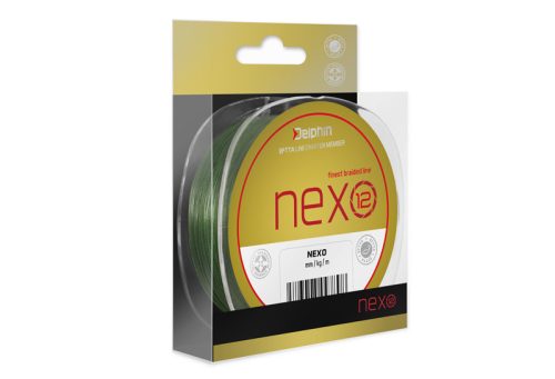 Delphin NEXO 12 zöld 0,20mm 15,0kg 1300m