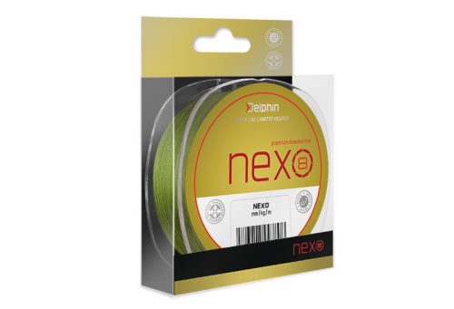 Delphin NEXO 8 zöld 0,10mm 6,2kg 300m pergető és feeder zsinór