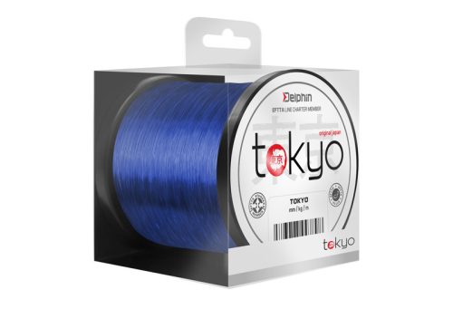 Monofil Delphin TOKYO kék 0,286mm 6,4kg 6300m monofil pontyozó zsinór