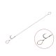 Kötött horog Delphin Proxi Loop / 6db 12cm / 0,10mm / BARB #6