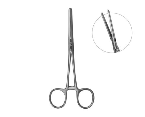 Delphin LUXO / egyenes csipesz 13cm