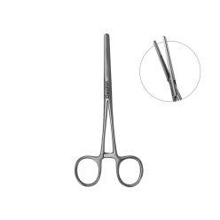 Delphin LUXO / egyenes csipesz 18cm