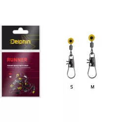 Feeder futó és forgó kapoccsal Delphin RUNNER / 10db - main