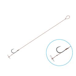   Kötött horog Delphin Proxi Quickstop / 6db 8cm / 0,10mm / B-LESS #6