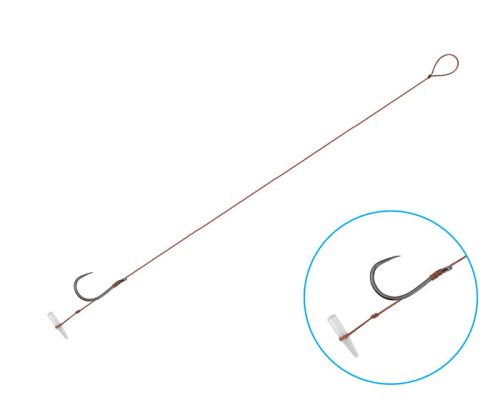 Kötött horog Delphin Proxi Quickstop / 6db 8cm / 0,10mm / B-LESS #6