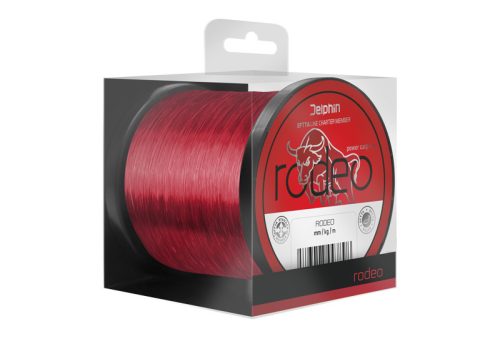 Delphin RODEO / piros 0,30mm 7,7kg 20000m monofil pontyozó zsinór