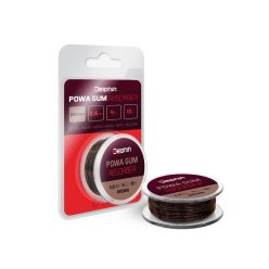   Delphin POWA GUM Absorber Barna 1mm/8kg/7m monofil előkezsinór