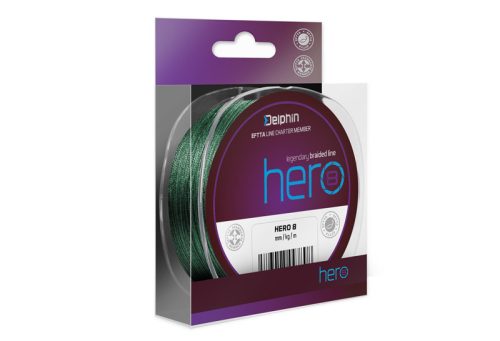 Delphin HERO 8 / zöld 0,14mm 8,2kg  1000m