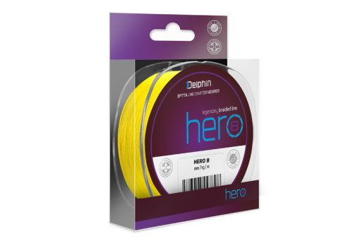 Delphin HERO 8 / fluo sárga (0,16mm 10,5kg 300m) - main