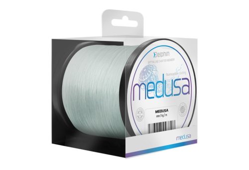 Delphin MEDUSA / átlátszó 0,37mm 10,0kg 600m monofil pontyozó zsinór