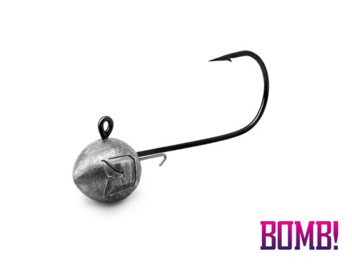 Jig fej tartóval Delphin BOMB! / 5db 25g-8/0