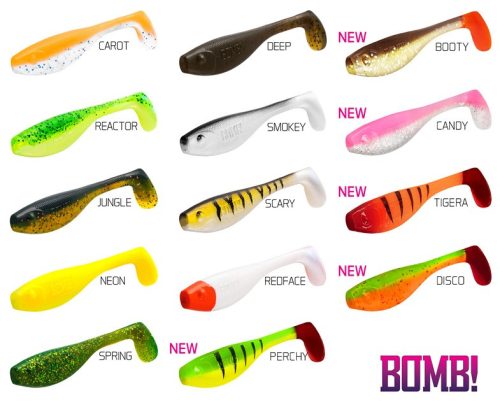 BOMB! Gumihal Fatty / 5db 10cm/CANDY