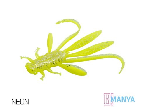 Delphin MANYA UVs nimfa / 5db 10.5cm/NEON