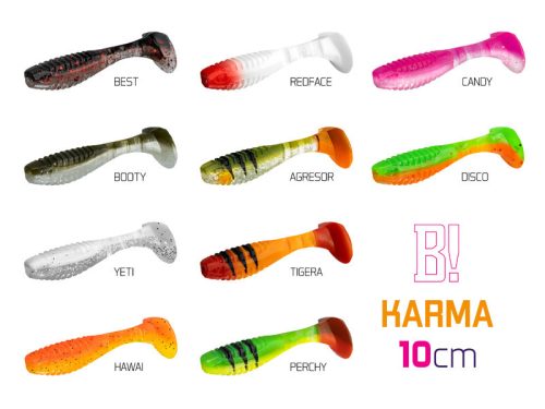 Top mix Delphin KARMA UVs / 5db 10cm / Perchy + Redface + Candy + Hawai + Best