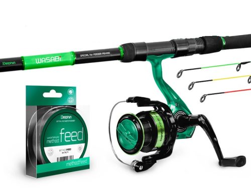Delphin GreenFEED feeder szett 330cm/100g + 3T + 0,261mm
