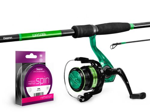 Delphin GreenSPIN Pergető szett 210cm/30g + 2T + 0,234mm