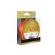 Delphin NEXO 8 / fluo narancsszínű 0,10mm 6,2kg 1300m pergető és feeder zsinór
