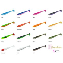 Gumihal Delphin ZANDERA UVs / 5db 15cm/BLOODY MILION