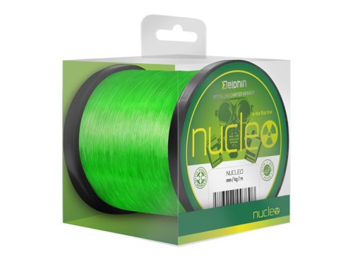 NUCLEO pontyozó horgászzsinór / fluo zöld 0,30mm 7,7kg 20000m