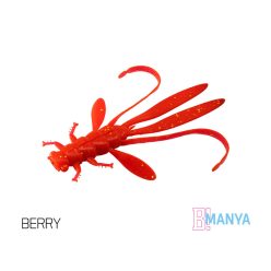 Delphin MANYA UVs nimfa / 5db 10.5cm/BERRY