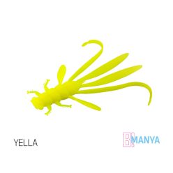 Delphin MANYA UVs nimfa / 5db 10.5cm/YELLA