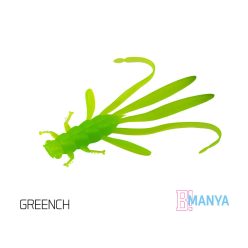 Delphin MANYA UVs nimfa / 5db 10.5cm/GREENCH