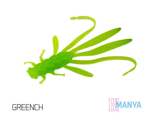 Delphin MANYA UVs nimfa / 5db 10.5cm/GREENCH