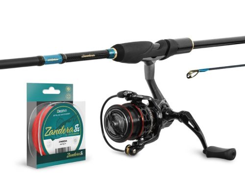 Delphin ZanderSPIN Pergető szett 230cm + 3T + 0,18mm