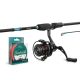 Delphin ZanderSPIN Pergető szett 230cm + 3T + 0,18mm