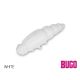 Delphin BUGO Cheese műlárva / 15 db plasztik csali 4cm / WHITE