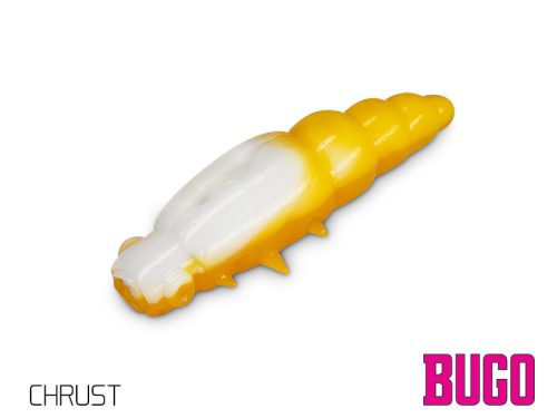 Delphin BUGO Cheese műlárva / 15 db plasztik csali 4cm / CHRUST