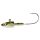 DAM DEEP 1/4 OZ JIG HEAD OLIVE PEARL