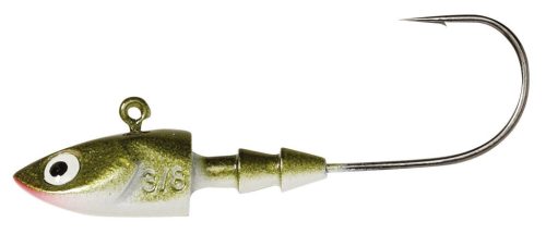 DAM DEEP 1/4 OZ JIG HEAD OLIVE PEARL