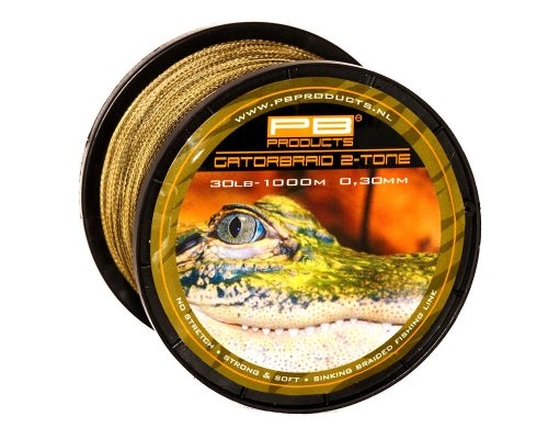 PB Products  Gator Braid 0,26mm 25lb 1000m fonott zsinór