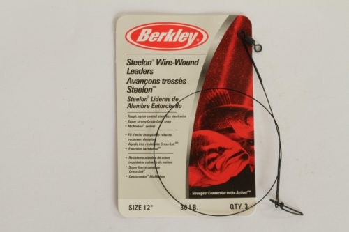 Mc Mah Wire Wound Steelon Lead 12in 20lb