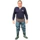 SIGMA NYLON HIP WADER 9 CLEATED SOLE