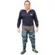 SIGMA NYLON HIP WADER 12 CLEATED SOLE