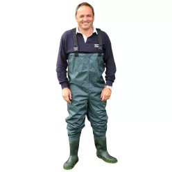 SIGMA NYLON CHEST WADER 7 CLEATED SOLE