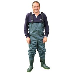 SIGMA NYLON CHEST WADER 10 CLEATED SOLE