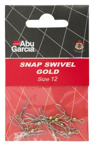 Snap Swivels Gold 12