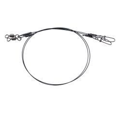 Steel Pike Leaders - 100lb 40cm - 2pcs