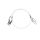 Fluo Pike Leaders - 1.1mm 40cm - 2pcs