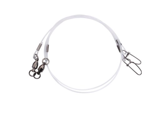 Fluo Pike Leaders - 1.1mm 40cm - 2pcs