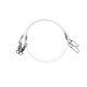 Fluo Pike Leaders - 1.1mm 40cm - 2pcs