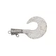 SVZ McMio Big Spare Tail Silver Glitter