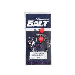 2-Hook Pop-up Bream Rig size 2