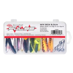 Pulse Shad Box 6cm incl Jigheads 20/4ps