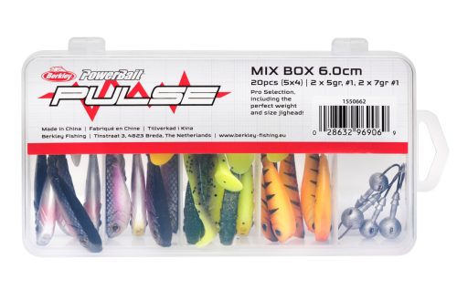 Pulse Shad Box 6cm incl Jigheads 20/4ps