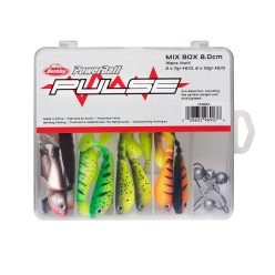 Pulse Shad Box 8cm incl Jigheads 16/4ps